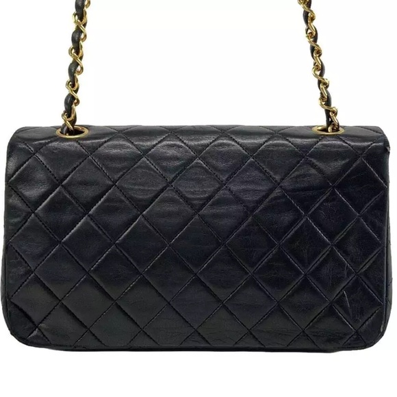 CHANEL CC Matelasse Full Flap Chain Shoulder Bag Leather GHW - Picture 6 of 15